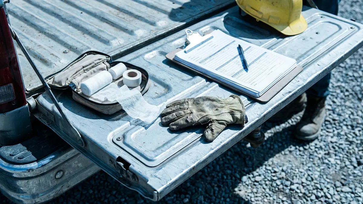 Editorial image: Unsigned incident report, tailgate - When a Jobsite Incident Happens: What Field Workers Need to Know Before Signing Anything