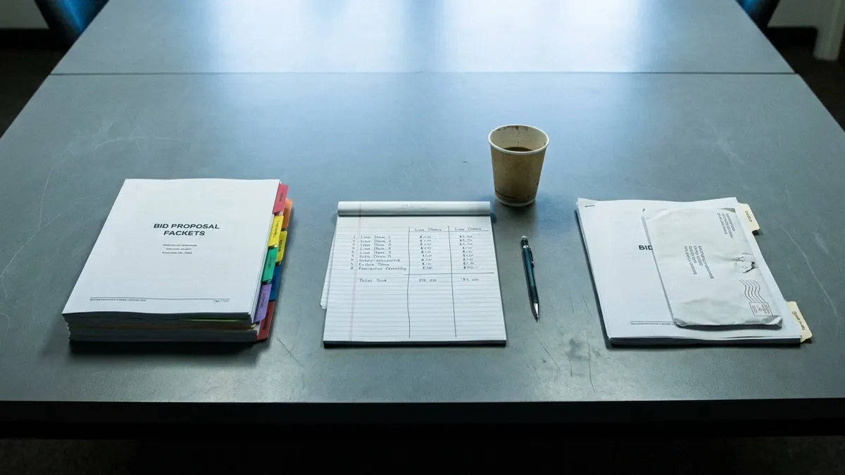 Editorial image: Two bid proposals, one rejected - Why Your Bid Lost (And It Probably Wasn't Just Price): How Industrial Subcontractors Can Present, Defend, and Win on Value