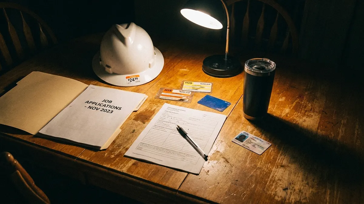 Editorial image: New hire certification prep - How to Get Your First Oilfield Job: A Practical Guide for Tradespeople and CDL Holders